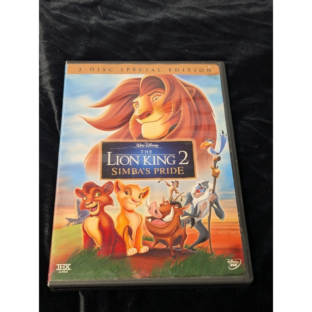 The Lion King 2 Simba's Pride DVD 2004 2-Disc Special Edition THX